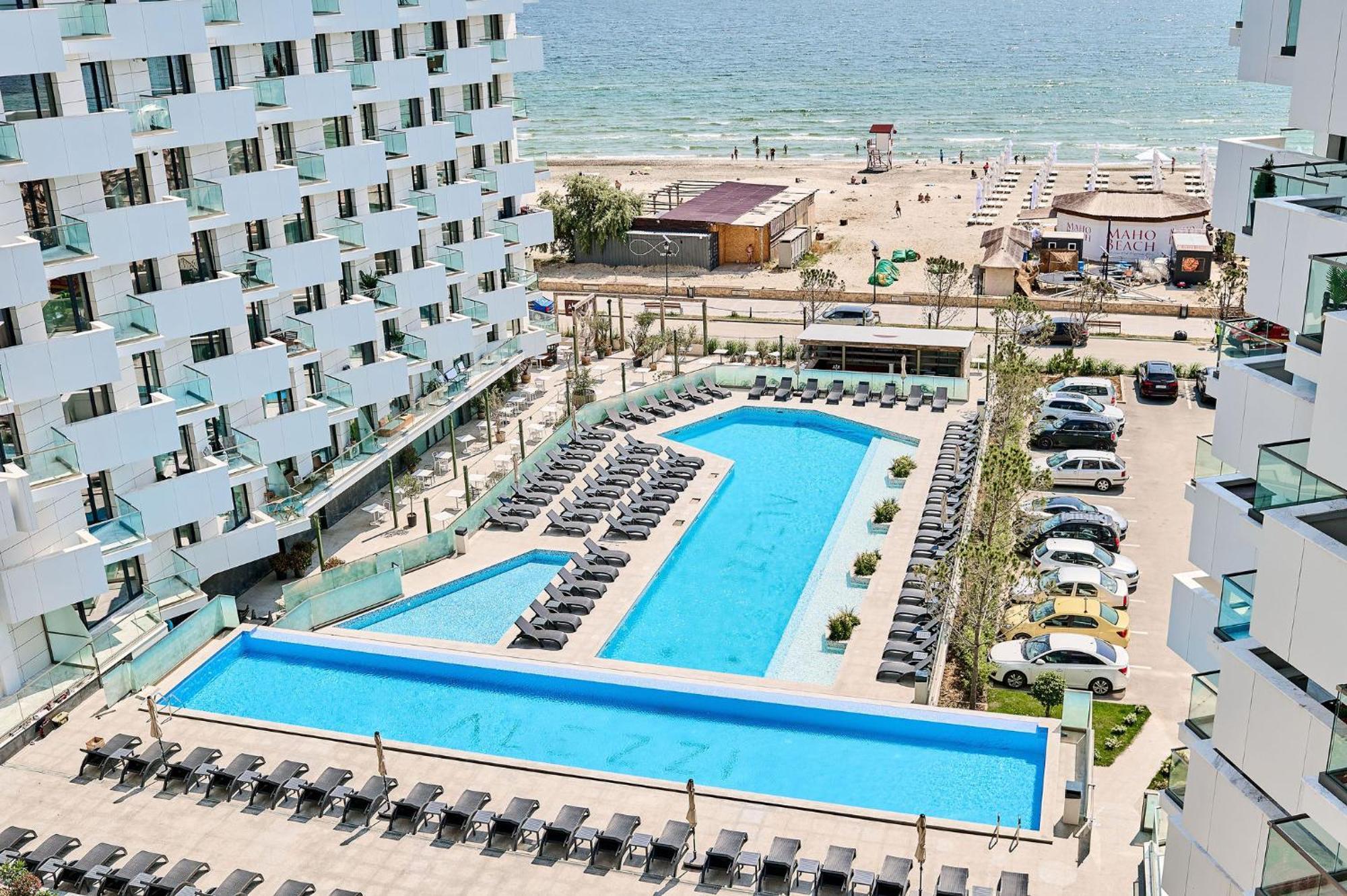 Aqua Vista Infinity Resort & Spa - Studio Lux - Piscina Infinity, Jacuzzi, Sauna, Gym - Privat Неводарі Екстер'єр фото